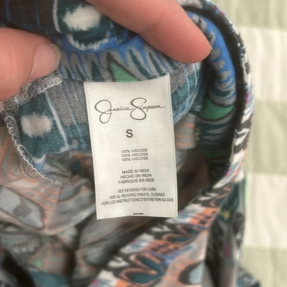 Jessica Simpson Women's Lanay Soft Bottom palazzo pant size S - Picture 8 of 10